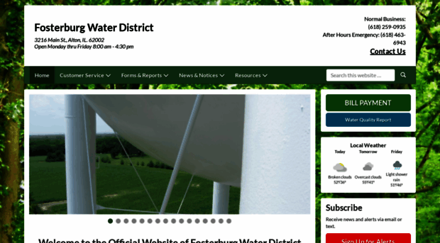 fosterburgwaterdistrict.com