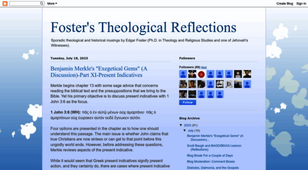 fosterheologicalreflections.blogspot.com