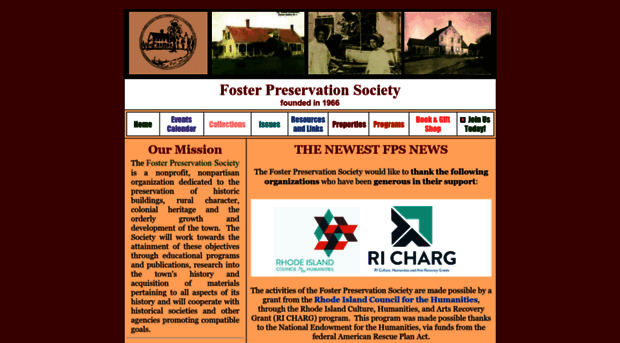 fosterpreservationsociety.org