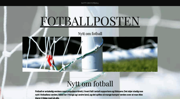 fotballposten.com