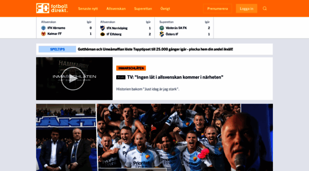 fotbolldirekt.com