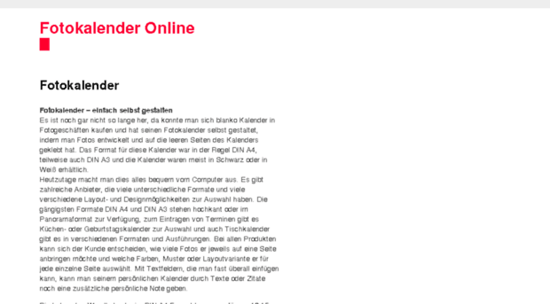 fotokalenderonline.net