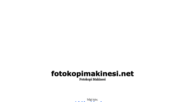 fotokopimakinesi.net