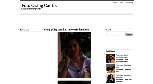 fotoorangcantik.blogspot.com