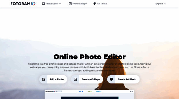 Fotoramio: Photo Editor Online