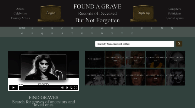 foundagrave.com