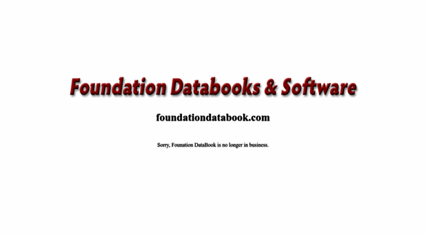 foundationdatabook.com