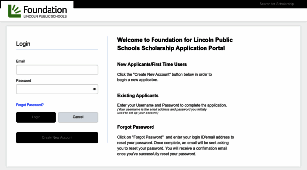 foundationforlincolnpublicschoolsscholarships.communityforce.com