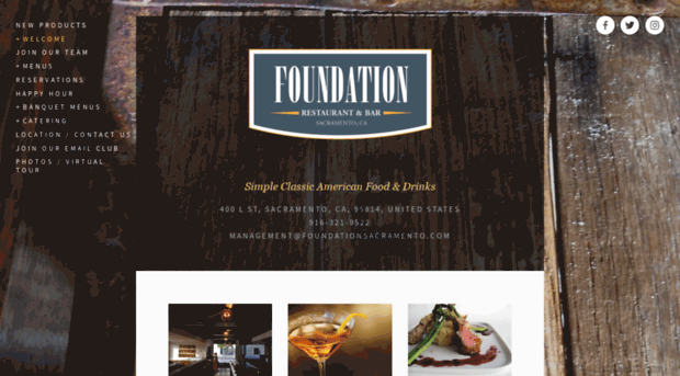 foundationrestaurantandbar.com