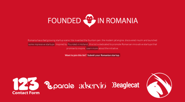 foundedinromania.com