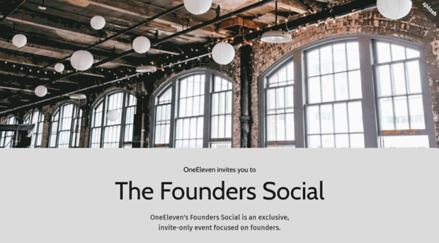 founderssocial.splashthat.com