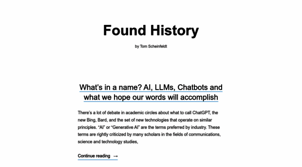 foundhistory.org