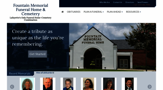 fountainmemorialfuneralhome.com