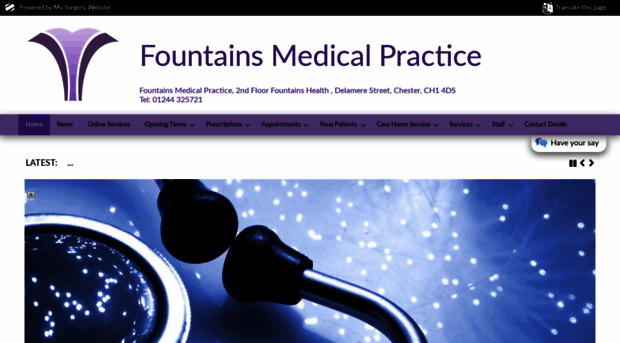 fountainsmedicalpractice.co.uk