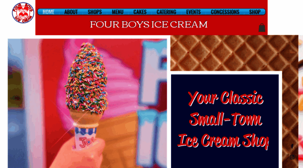 fourboysicecream.com