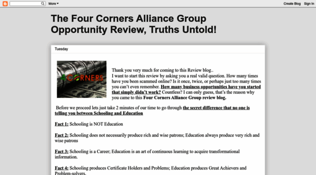 fourcorners-alliancereview.blogspot.com.ng