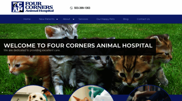 fourcornersanimalhospital.com