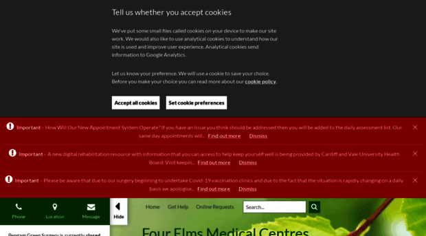 fourelmsmedicalcentres.co.uk