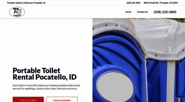 fourjsportabletoilets.com