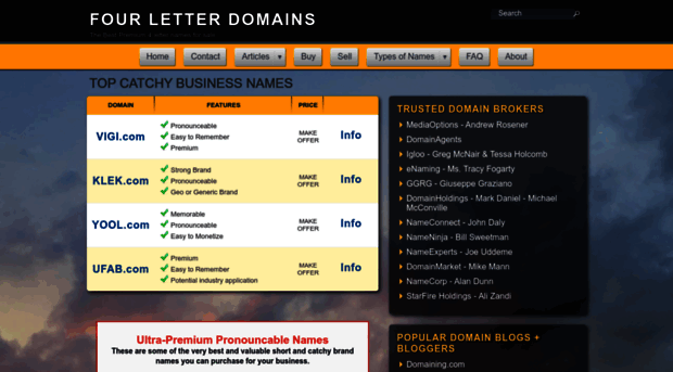 fourletterdomains.com