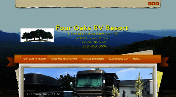 fouroaksrvresort.com