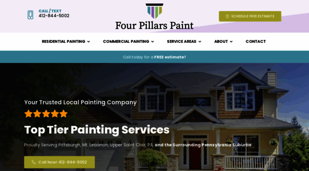 fourpillarspaint.com