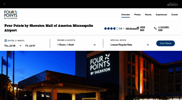 fourpointsminneapolisairport.com