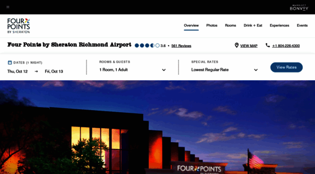 fourpointsrichmondairport.com