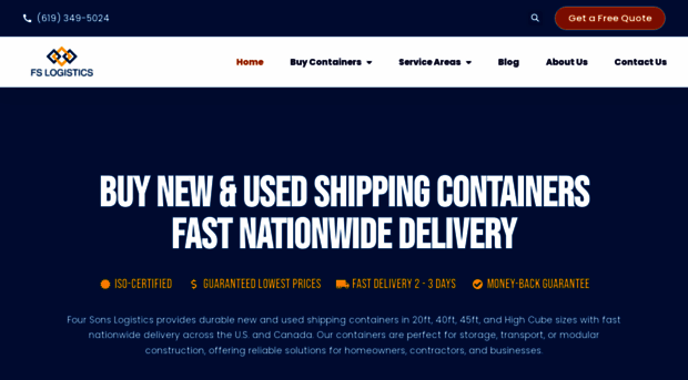 foursonslogistics.com