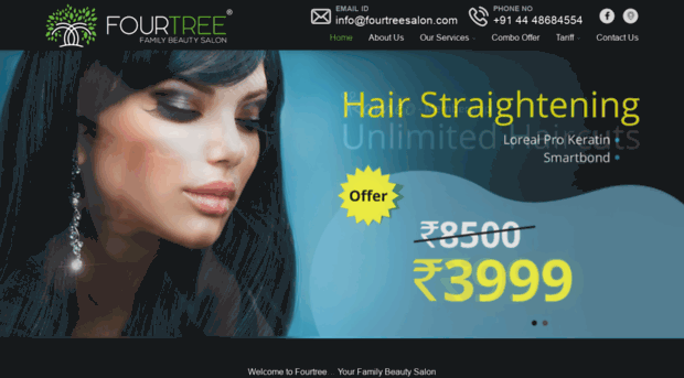 fourtreesalon.com