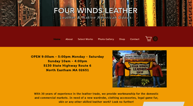 fourwindsleather.com