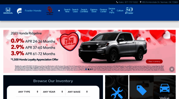 fowlerhonda.com