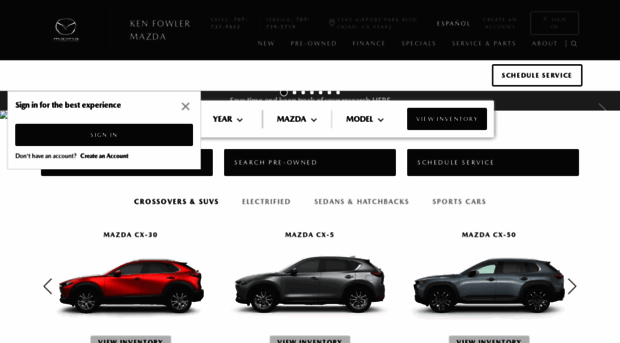 fowlermazda.com