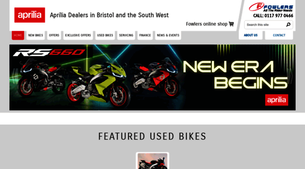 fowlersaprilia.co.uk