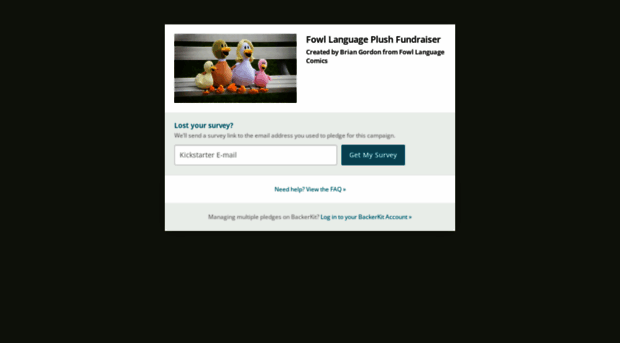 fowlplushpreorder.backerkit.com