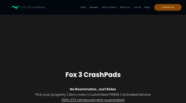 fox3crashpads.com