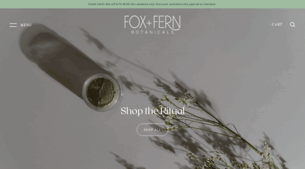 foxandfernbotanicals.com