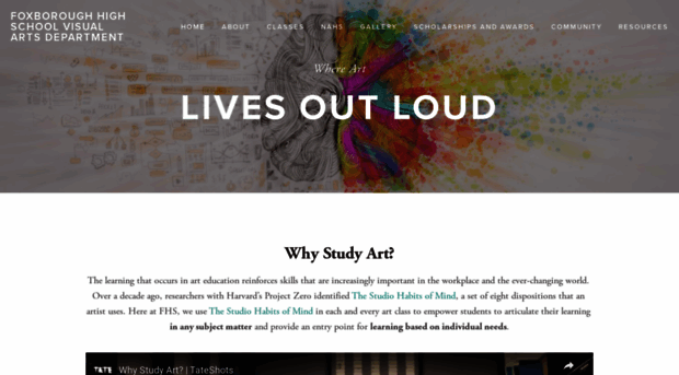 foxboroughhighschoolart.com