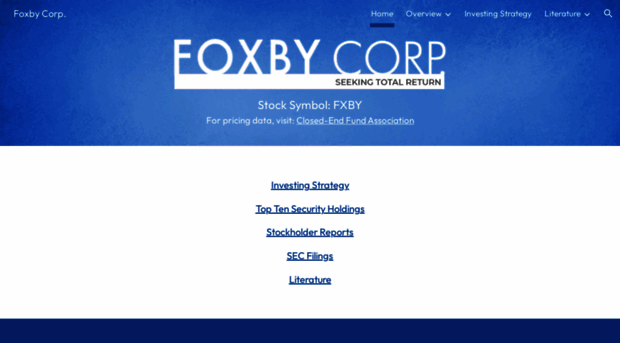 foxbycorp.com