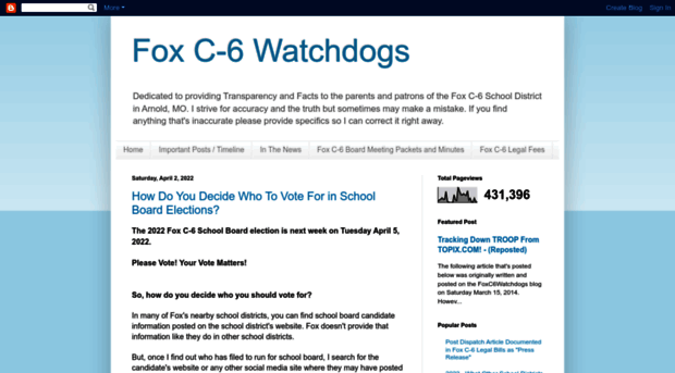 foxc6watchdogs.blogspot.com