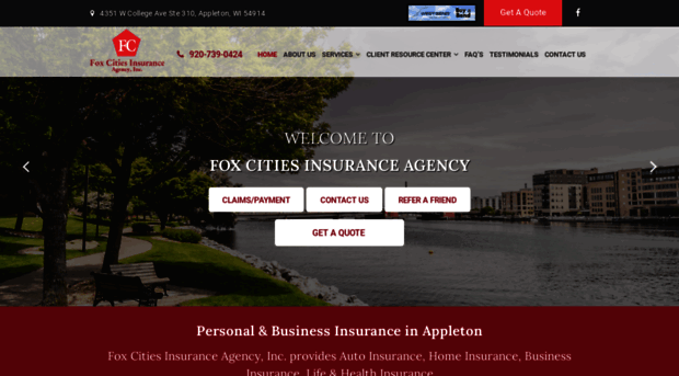 foxcitiesinsurance.com