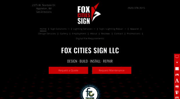 foxcitiessign.com