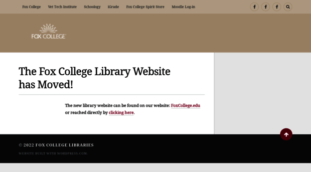 foxcollegelibrary.com