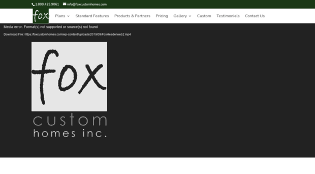 foxcustomhomes.com