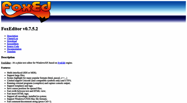 foxeditor.sourceforge.net