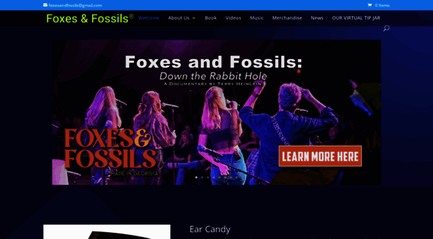 foxesandfossils.com