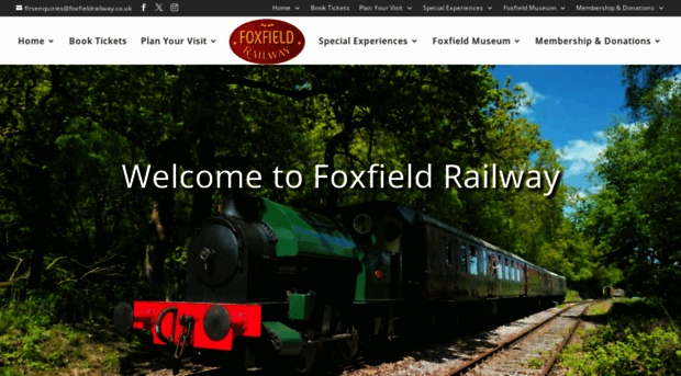 foxfieldrailway.co.uk