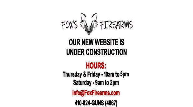 foxfirearms.com