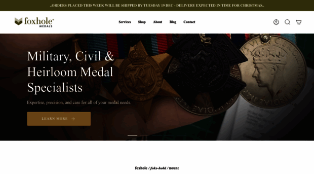 foxholemedals.com