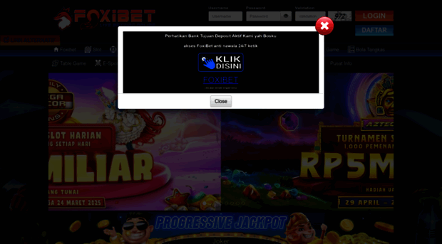 foxibetlogin.net